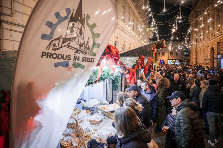 Crăciun la Palat: concerte, ateliere și căsuța Produs în Sibiu plină de daruri