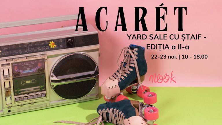  ,,ACARÉT – Yard Sale cu Ștaif”, un eveniment care vrea să „îmbrace” sibienii sustenabil