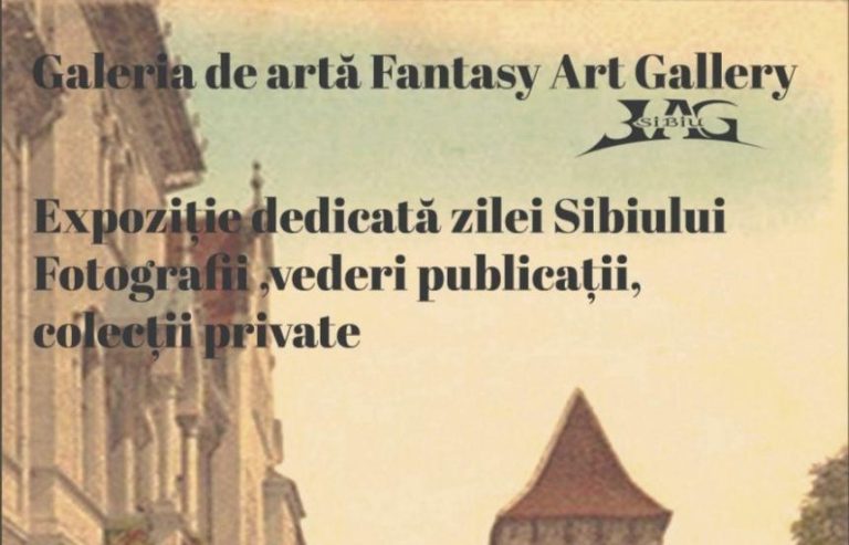 Fantasy Art Gallery celebrează ziua Sibiului cu o expoziție dedicată orașului