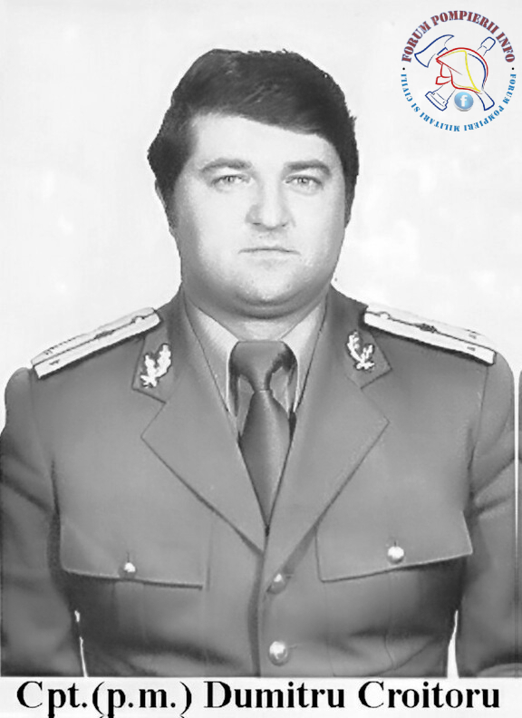 Dumitru Croitoru, eroul al cărui nume îl poartă ISU Sibiu. Se împlinesc 36 de ani de când a căzut la datorie