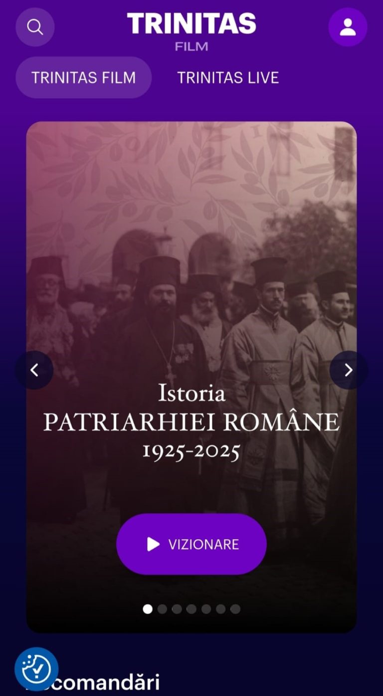 Premieră mondială: România a lansat prima platformă de streaming cu conținut creștin-ortodox din lume