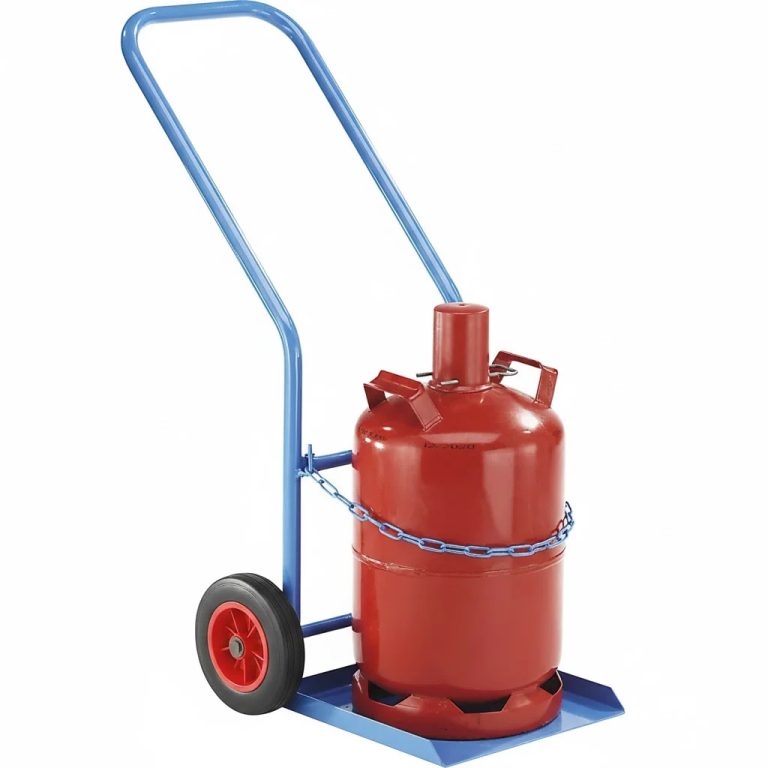 Carucior pentru butelie gaz tehnic CO₂ – solutia sigura si eficienta pentru transport