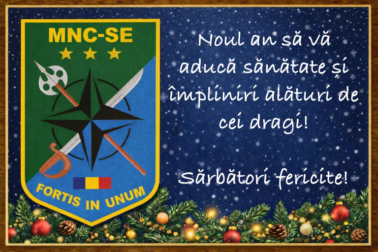Mesaj de sărbătoare HQ MNC-SE Sibiu