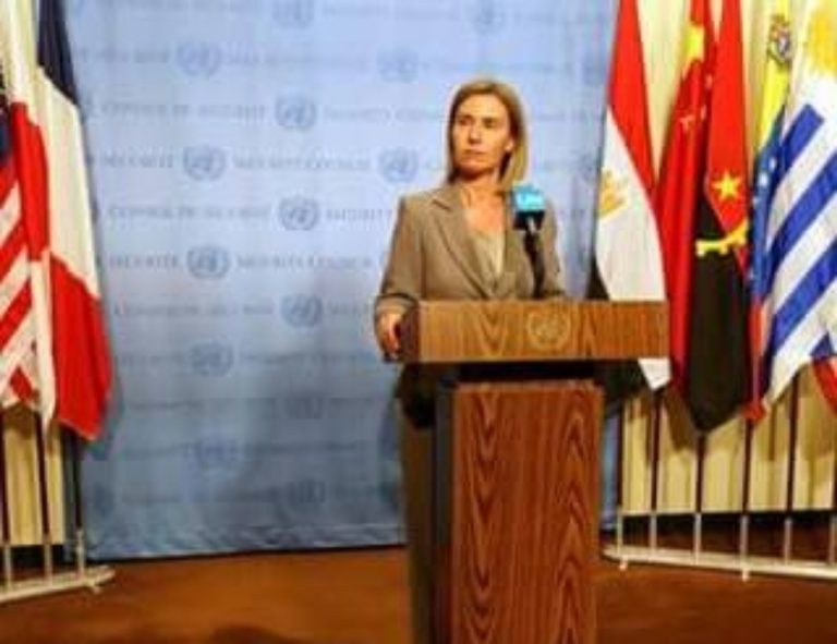 Fosta şefă a diplomaţiei UE, Federica Mogherini, reţinută într-o anchetă privind o posibilă fraudă cu fonduri comunitare