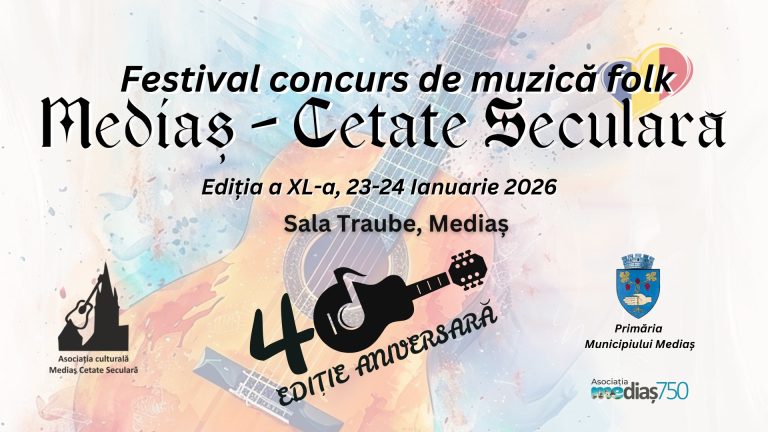 Regal de folk pe Târnava Mare. Artiști mari vin la „Mediaș-Cetate Seculară”