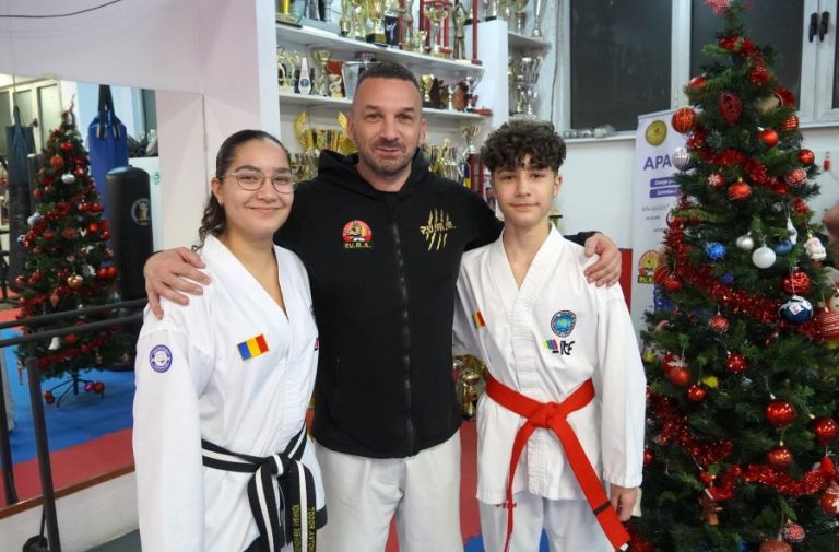 „Bătaia, ruptă din rai?” Copii de preot, campioni la taekwon-do și premianți la învățătură
