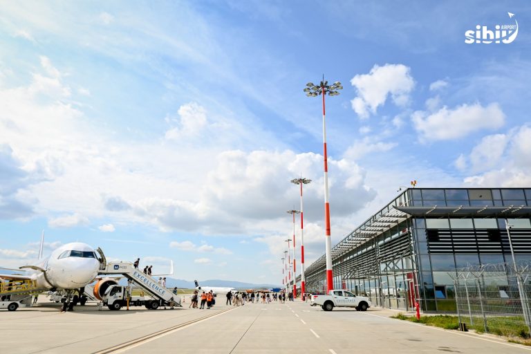 Aproape 700.000 de povești de călătorie pentru Aeroportul Internațional Sibiu