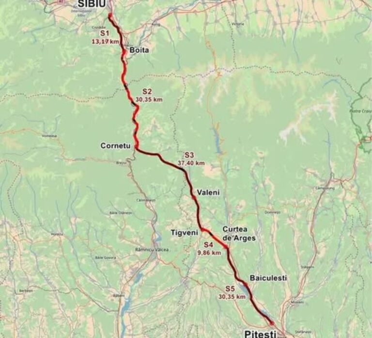 Guvernul deblochează lucrările la Autostrada Sibiu – Pitești, în zona Parcului Național Cozia