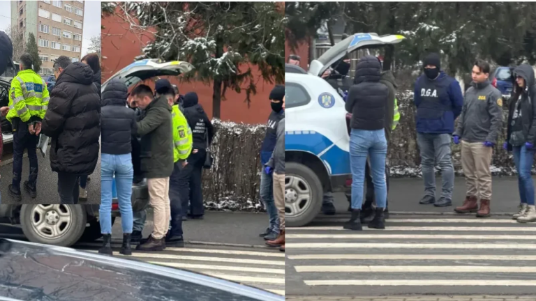 FOTO: Agent de la poliția rutieră, ridicat direct din trafic pentru luare de mită