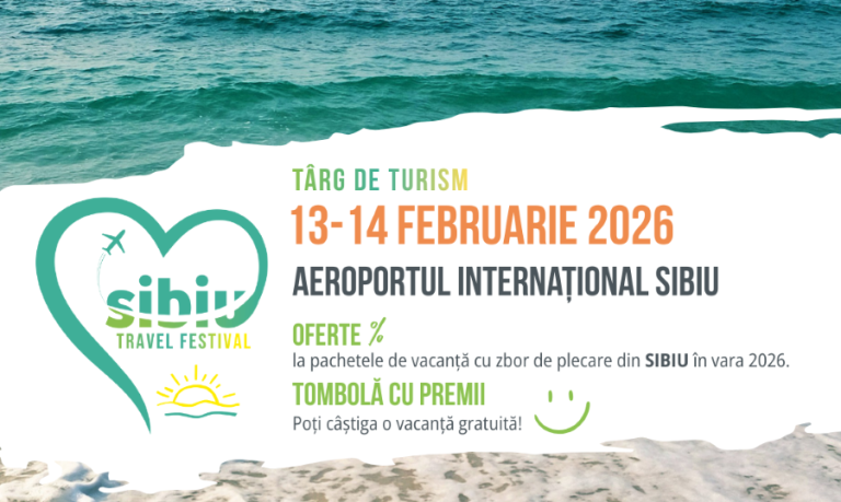 „Sibiu Travel Festival”, prima ediție a târgului de turism, la Aeroportul sibian