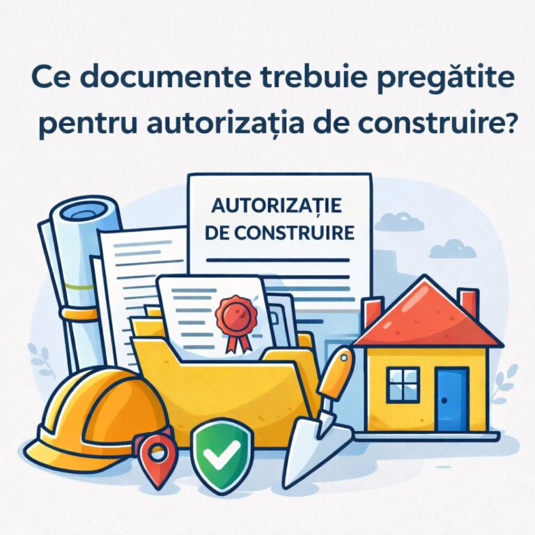Ce documente trebuie pregătite înainte de a solicita autorizația de construire