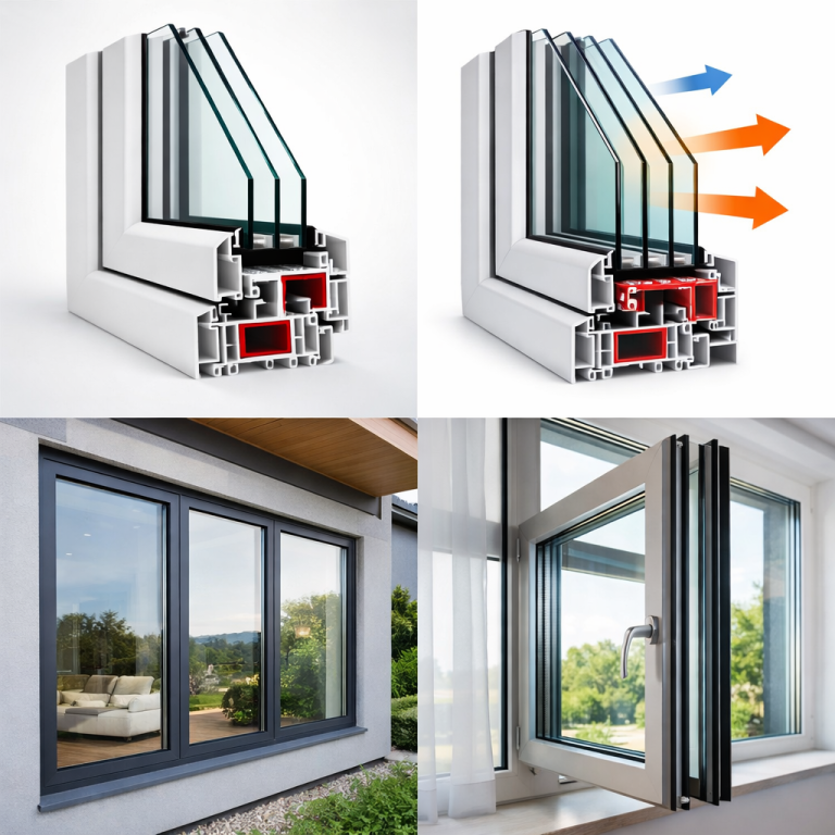 Ferestrele termopan cu geam triplu – confort, economie și izolație superioară