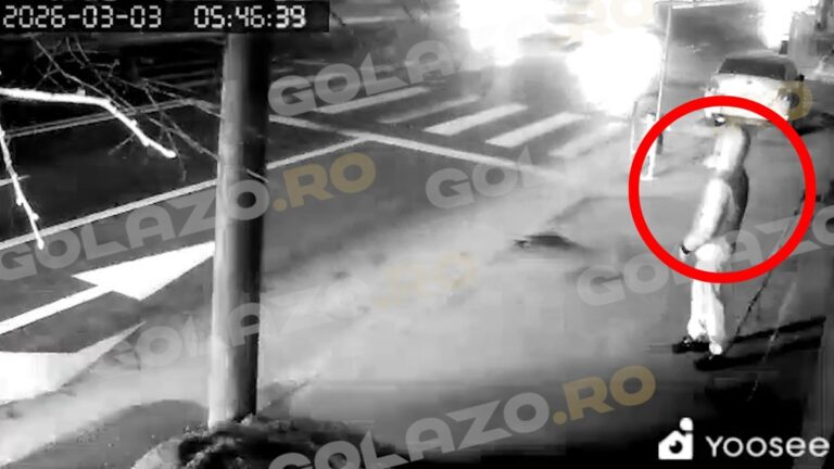 FOTO: Un titular al echipei Rapid București a fost REȚINUT. A lovit o femeie pe o trecere de pietoni și a fugit