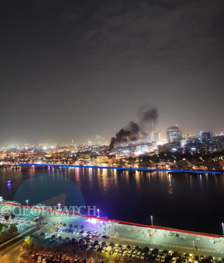 VIDEO: Consulatul SUA din Dubai, lovit de o dronă iraniană