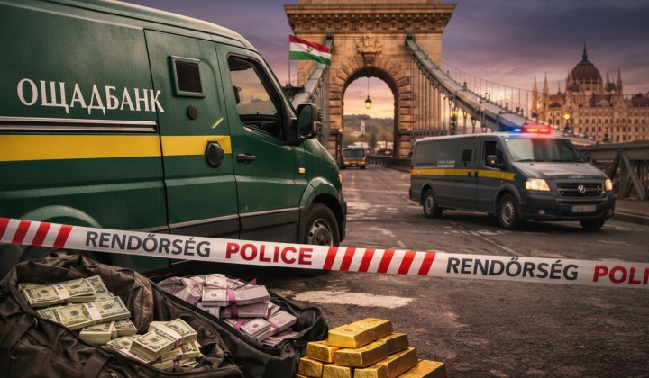 Stop la frontieră, start la conspirații: mașina cu bani din Ucraina care a devenit vedetă pe internet