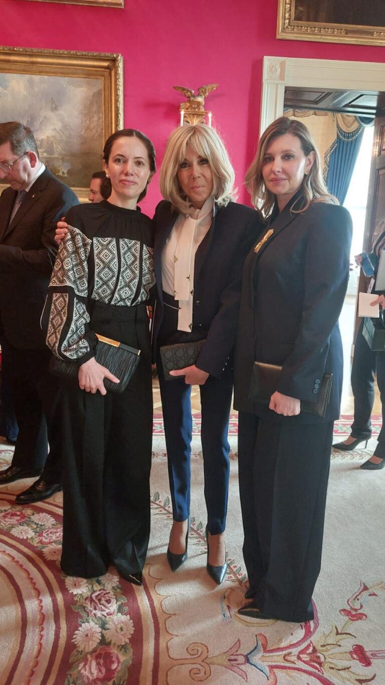FOTO: Apariție de nivel înalt la Casa Albă: Mirabela Grădinaru, alături de Primele Doamne ale Franței și Ucrainei