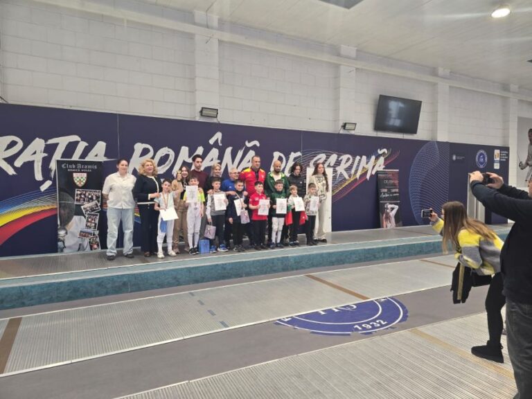 Cupa Aramis a reunit la București elita floretei din România, Moldova și Bulgaria. ACS ASALT SIBIU obține rezultate bune!