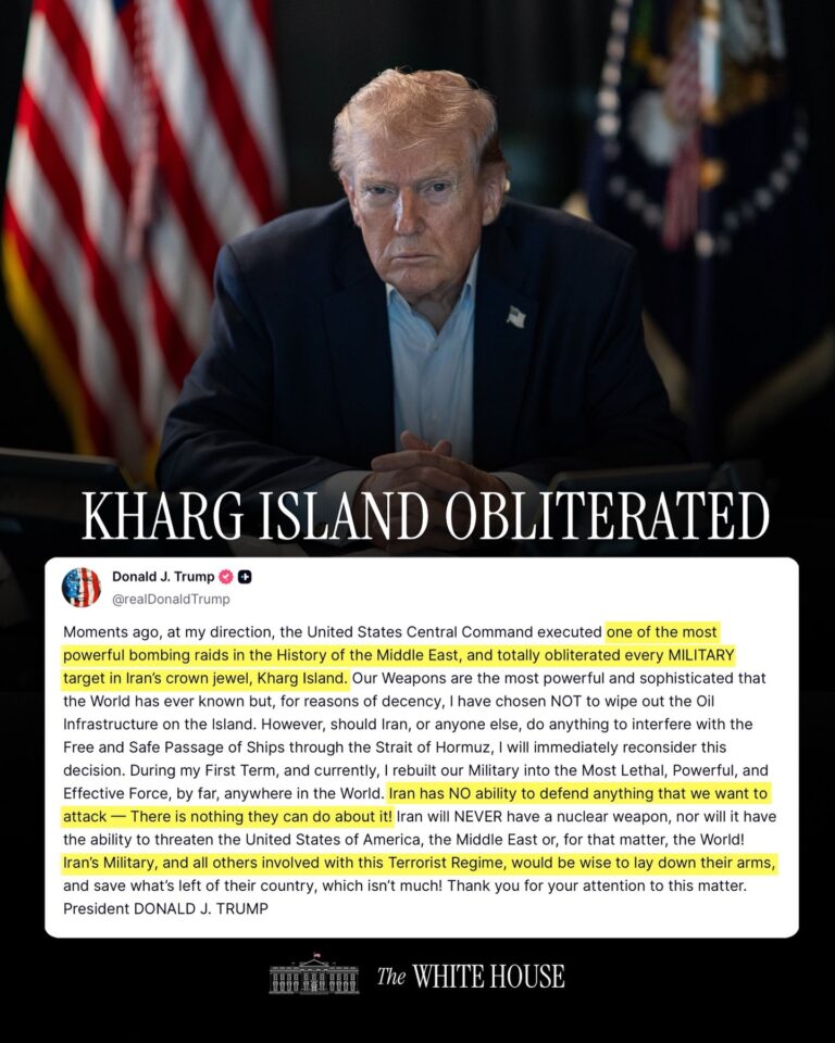 Trump anunță un atac devastator: „Am distrus complet țintele militare din bijuteria petrolieră a Iranului