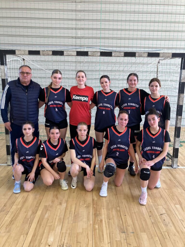 Dublă victorie pentru Liceul Onisifor Ghibu la faza județeană de handbal a ONSȘ: Urmează etapele zonale în aprilie