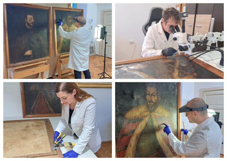 Colaborare Muzeul Brukenthal și Palatul Principillor pentru restaurarea unor tablouri de patrimoniu