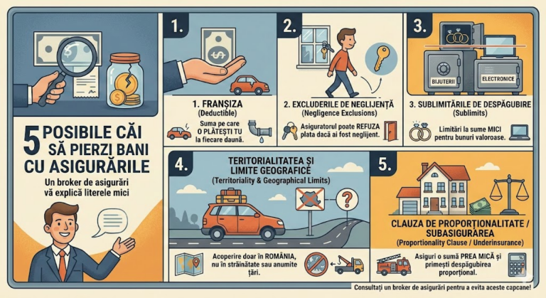 5 „Clauze Ascunse” în polițele de asigurare care îți pot goli buzunarele: Ce nu îți spune contractul la prima vedere