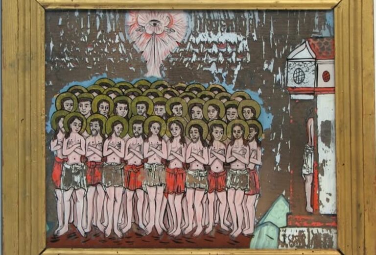 Icoana celor 40 de Mucenici de la Muzeul ASTRA