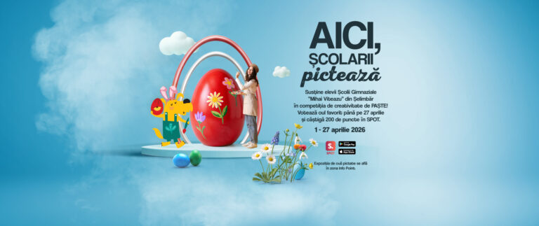 Shopping City Sibiu dă startul activităților de Paște: târg de cadouri, premii speciale și evenimente distractive pentru copii