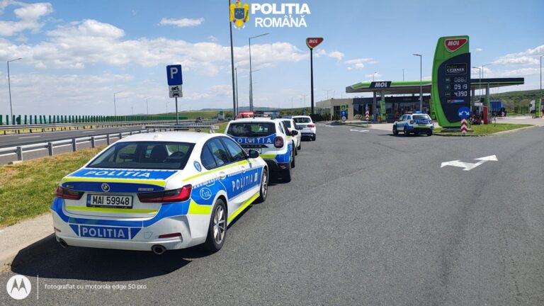 FOTO – 203 km/h pe autostradă! Poliția a intervenit: controale masive și sancțiuni usturătoare