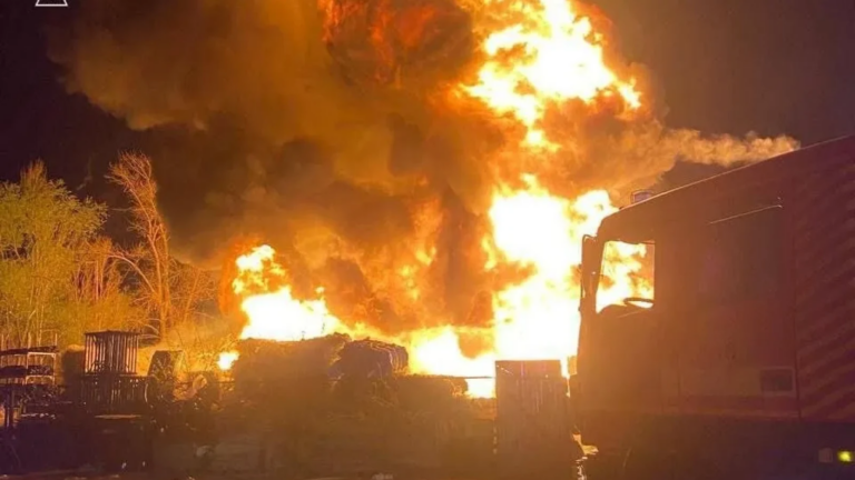 VIDEO/FOTO: Noaptea în care Kievul a ars sub rachete: moarte și ruină în capitala Ucrainei