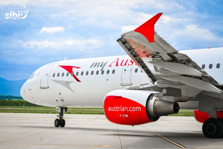 Sibiul devine mai bine conectat cu Europa: zboruri zilnice spre Viena din mai 2026