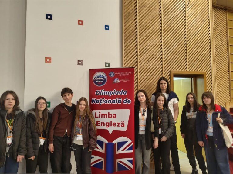 FOTO – Mândria Sibiului: performanțe remarcabile la Olimpiada Națională de Limba Engleză