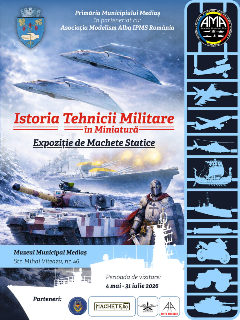 Urmele istoriei, reconstruite cu migală și memorie. Expoziție deosebită la Mediaș