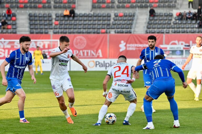FOTO – Salvare în ultimele minute: FC Hermannstadt – Farul 1-0