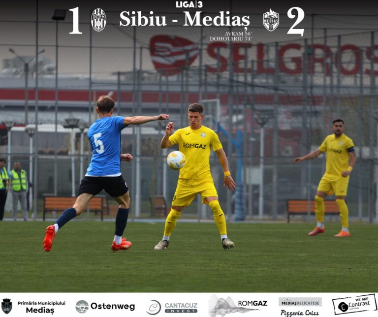 Inter – ACS Mediaș: 3 goluri superbe și 2 eliminări