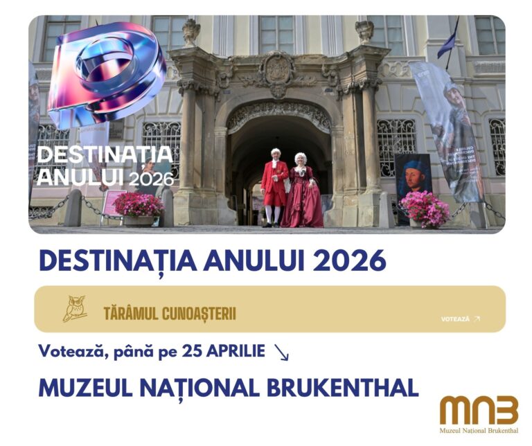 Votează cultura: Muzeul Brukenthal luptă pentru titlul „Destinația Anului 2026”