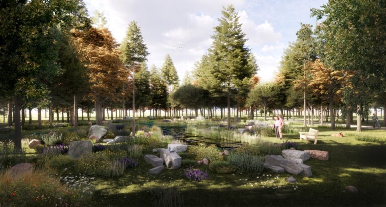 Parcul Sub Arini din Sibiu intră în modernizare: investiție de 41 de milioane lei, iaz, amfiteatru și zone noi de relaxare