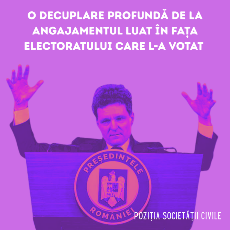 Societatea civilă se ridică ÎMPOTRIVA lui Nicușor Dan: Vom acționa, vom documenta și vom sancționa public fiecare decizie care trădează acest mandat