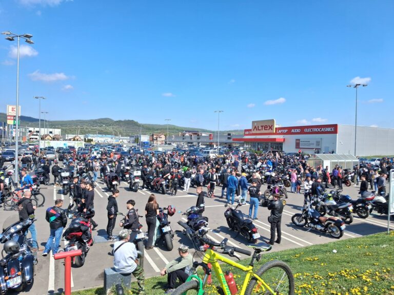 VIDEO: Parada moto care a electrizat Mediașul: început în forță pentru sezonul 2026