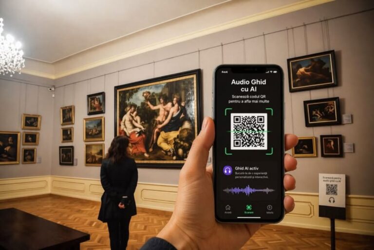 Ziua Mondială a Culturii, marcată la Sibiu: Muzeul Național Brukenthal lansează primul audioghid cu AI, în 12 limbi