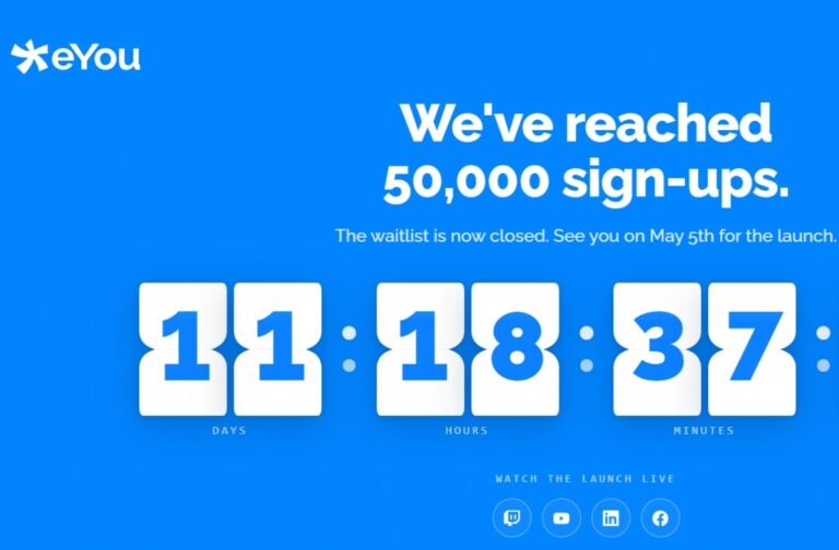 eYou, rețeaua socială lansată în România, intră în competiție cu Facebook și TikTok: 50.000 de utilizatori deja pe lista de așteptare