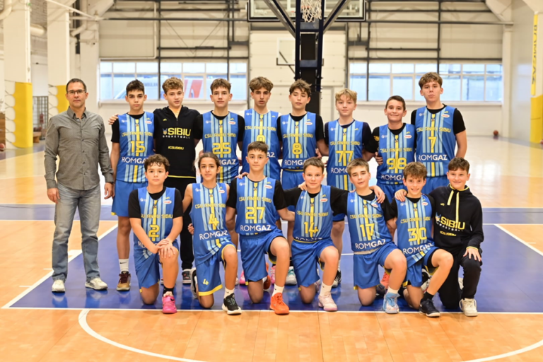 Baschetul juvenil cucerește Sibiul