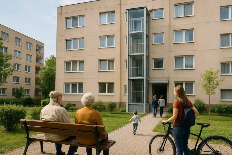 Lift pentru Viață: primul vot în Senat pentru programul național de accesibilizare a locuințelor cu 3-4 etaje