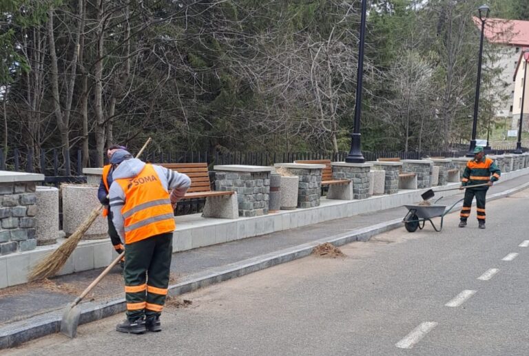 Curățenie de primăvară în stațiunea Păltiniș: acțiune de salubrizare realizată de Soma și Primăria Sibiu