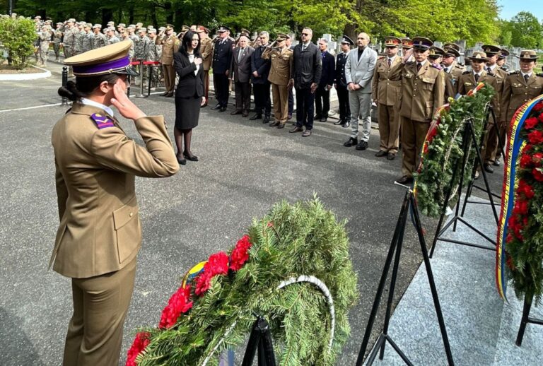 Ziua Veteranilor de Război, marcată la Sibiu printr-o ceremonie solemnă. Mesajul emoționant transmis de subprefectul Andra Albu