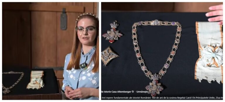 10 Mai - Ziua Regalității. Ordinul „Carol I” în grad de Colan, exponat de excepție la Muzeul Național Brukenthal