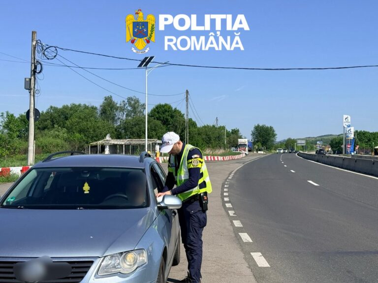 Poliția a ieșit la vânătoare de șoferi indisciplinați: 621 de amenzi în trei zile