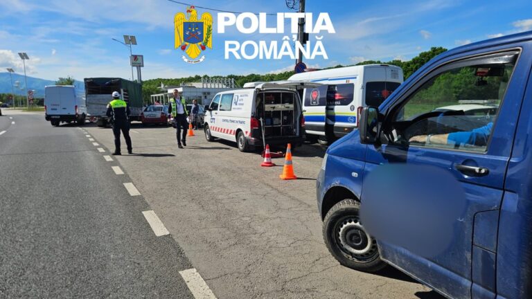 ALERTĂ: Acțiune specială a Poliției Sibiu. DN1, sub supraveghere strictă