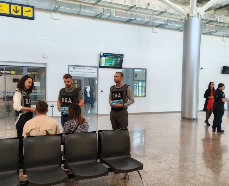 Campanie anticorupție în inima Sibiului: cetățenii, informați direct de ofițerii DGA