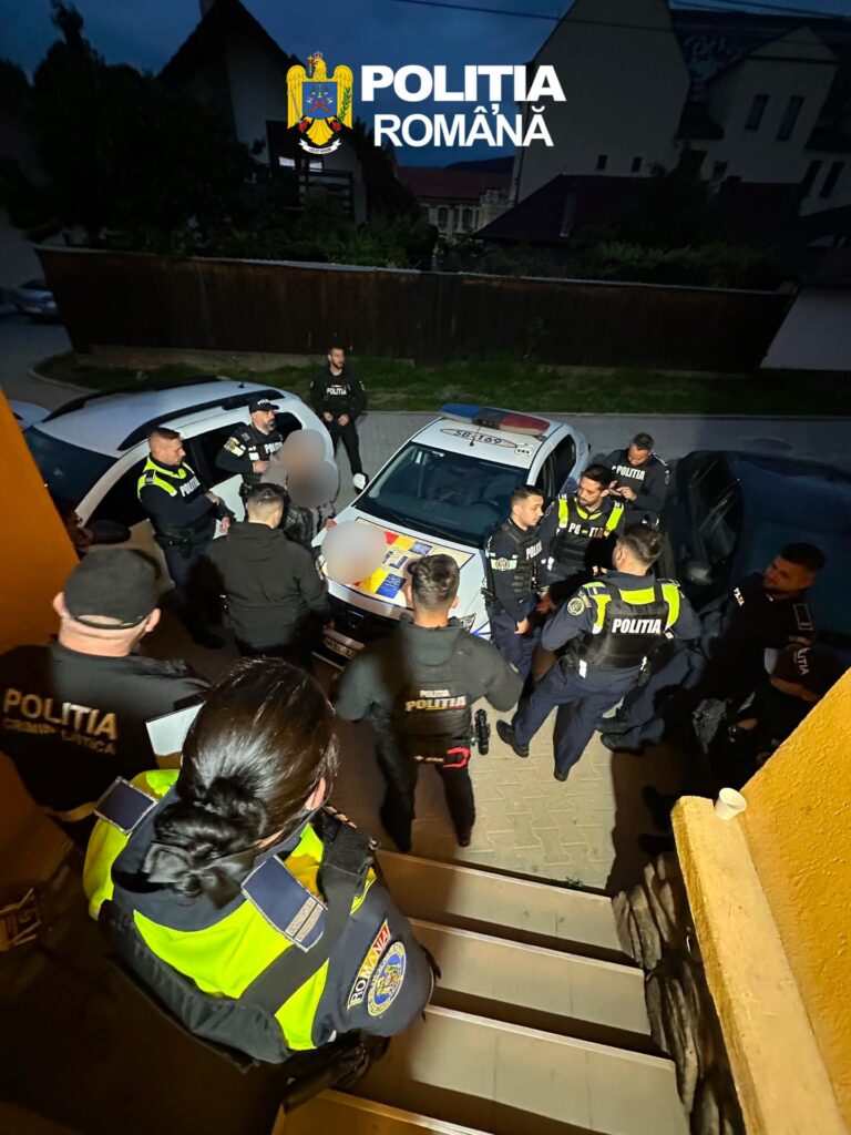 VIDEO/FOTO: Arestări și percheziții într-un dosar care a băgat spaima în proprietarii de mașini din Sibiu