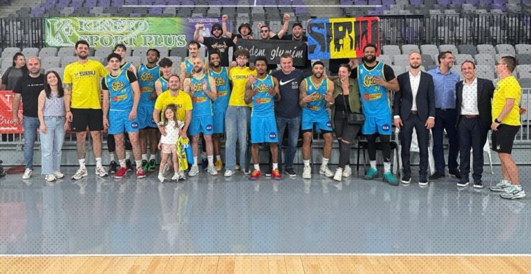 Final de sezon cu victorie pentru CSU Sibiu
